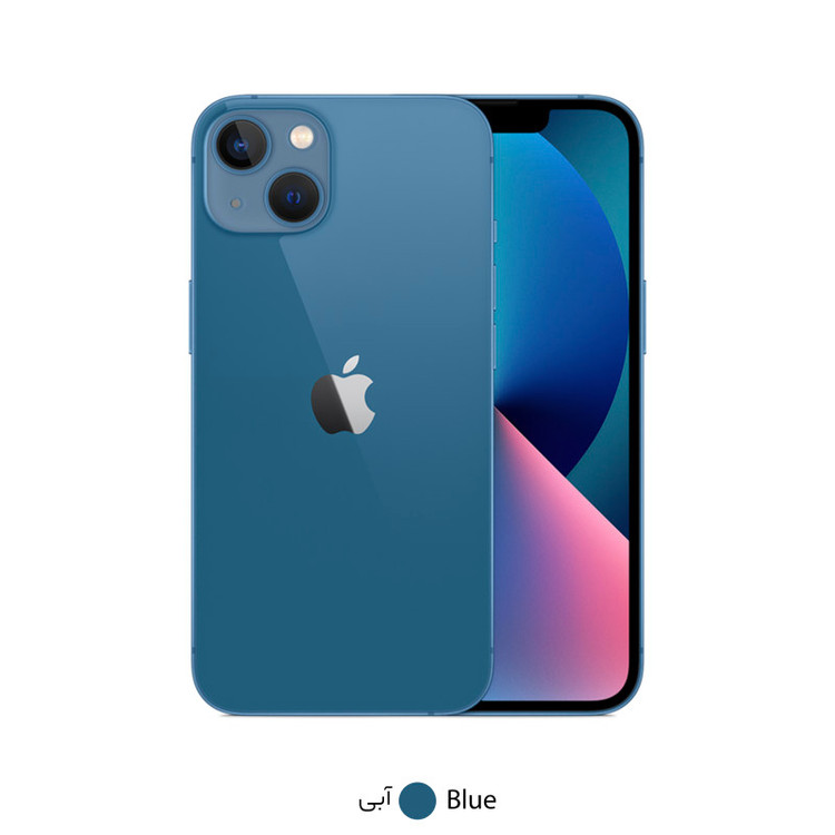 ایفون 13نرمال iPhone 13 CH دو سیم کارت ظرفیت 128 گیگابایت و رم 4 گیگابایت