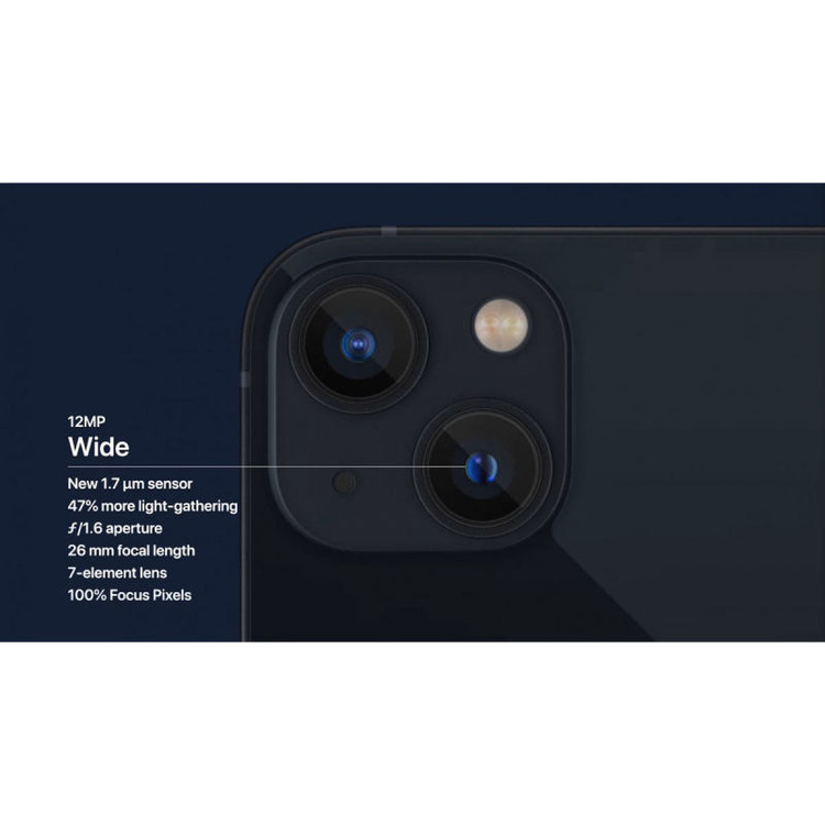 ایفون 13نرمال iPhone 13 CH دو سیم کارت ظرفیت 128 گیگابایت و رم 4 گیگابایت