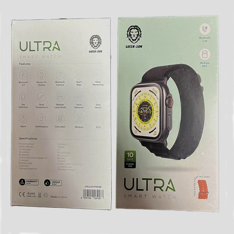 ساعت هوشمند گرین لاین مدل ULTRA GNULSW49BKBK