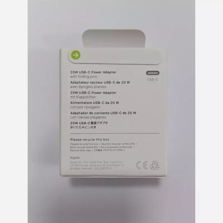 کلگی آیفون مدل(20w Power Adapter) اورجینال