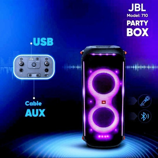 اسپیکر jbl 710 بلوتوثی قابل حمل جی بی ال مدل PARTY BOX 710