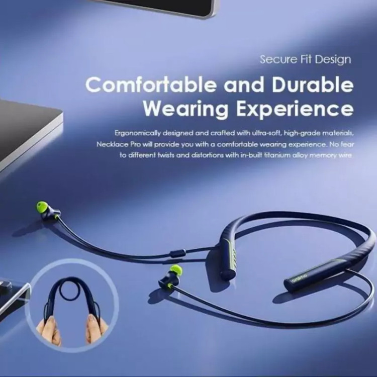 هندزفری گردنی اورایمو مدل اُرایمو مدل Necklace Pro ا Oraimo Necklace Pro OEB-E80D Bluetooth headset