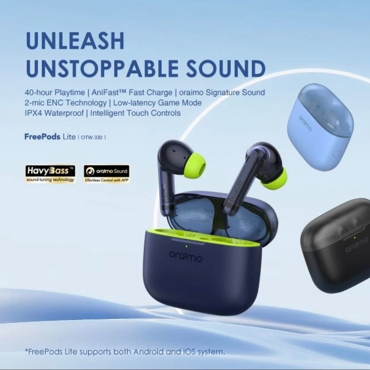 هندزفری بلوتوثی Oraimo FreePods Lite
