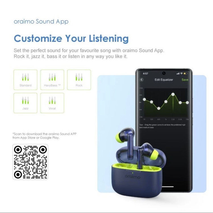 هندزفری بلوتوثی Oraimo FreePods Lite