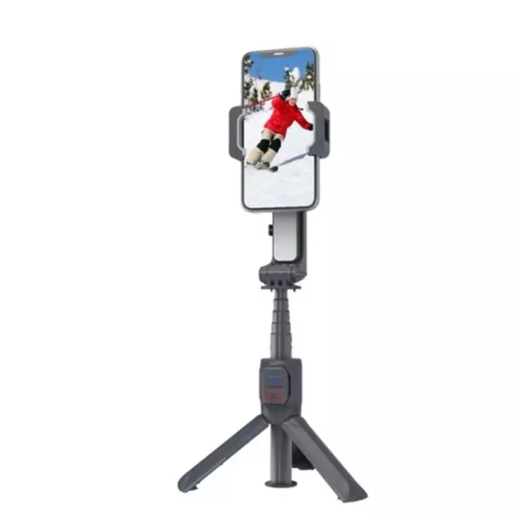گیمبال و استبلایزر موبایل پرودو Porodo 2-Axis Gimbal Stabilizer PD-ASGMRC دارای سه پایه