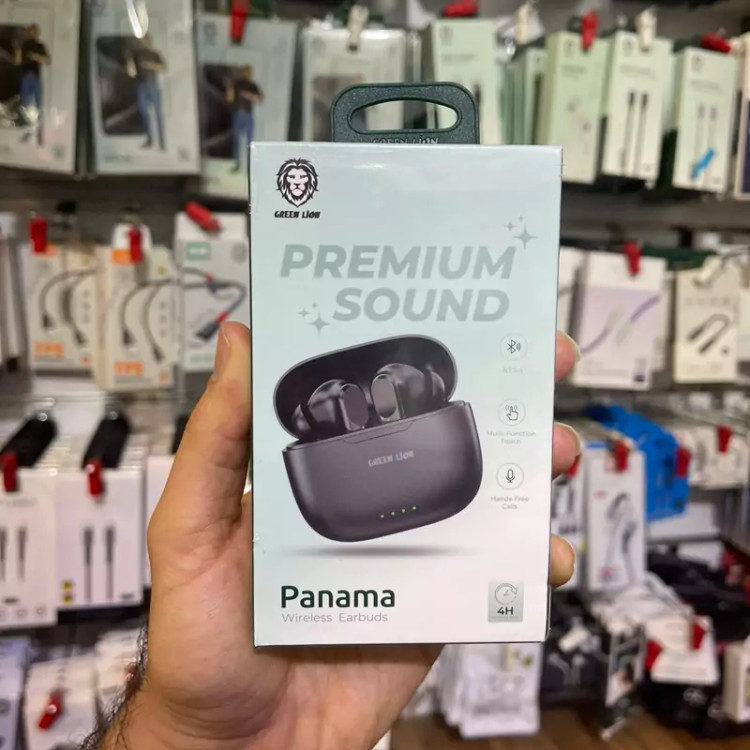 ایرپاد هندزفری بلوتوث پاناما برند گرین لاین (Green Lion Panama Wireless Earbuds)