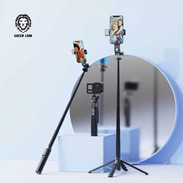 مونوپاد و پایه نگه دارنده کلیک استیک 2 گرین لاین Green Lion Click Selfie Stick 2