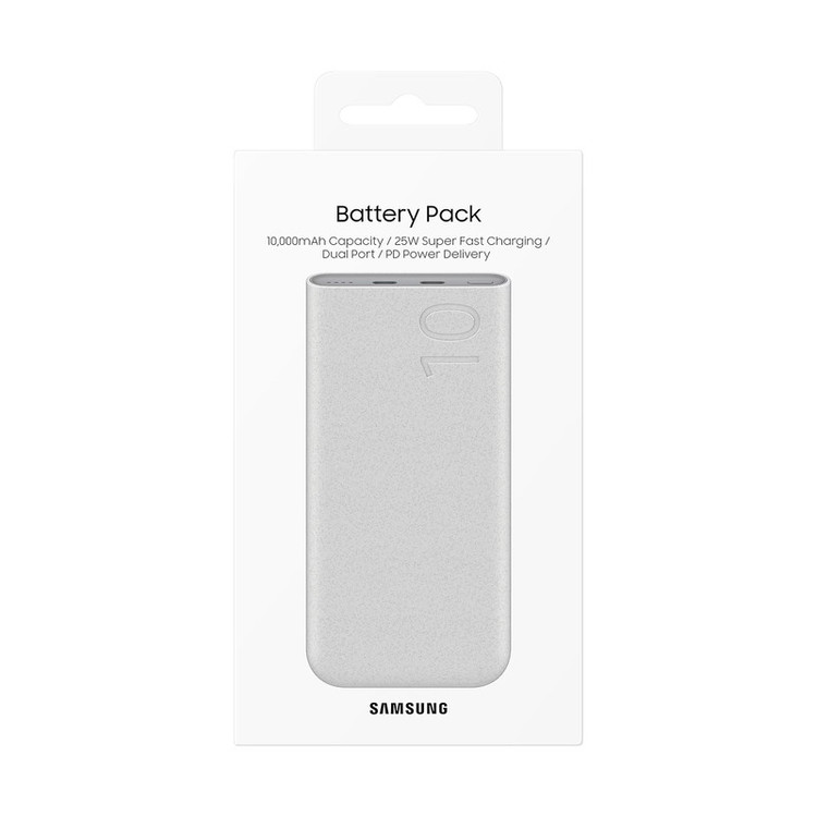 پاوربانک سامسونگ مدل EB-P3400 ظرفیت 10000 میلی آمپر 25وات اورجینال با گارانتی