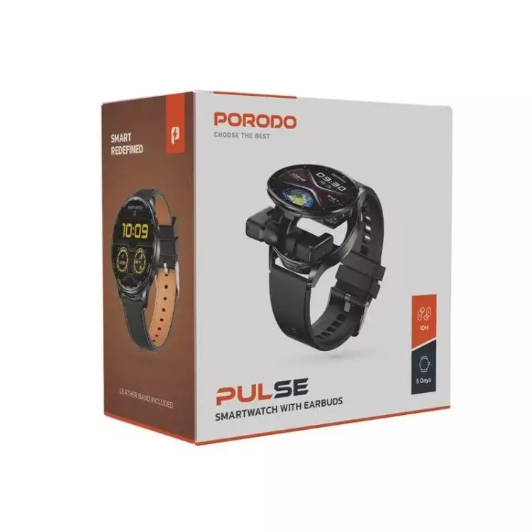ساعت هوشمند اورجینال پرودو مدل PORODO PULSE SMARTWATCH با گارانتی 18 ماهه (اصلی)