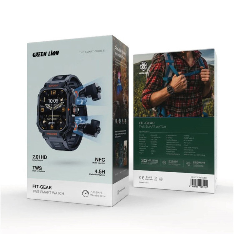 ساعت هوشمند گرین لاین مدل FIT-GEAR TWS