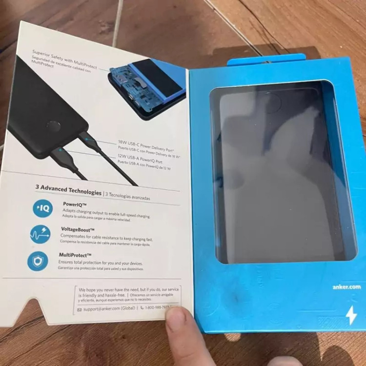 پاوربانک انکر مدل Anker PowerCore Slim A1229 ظرفیت 10000 میلی آمپر