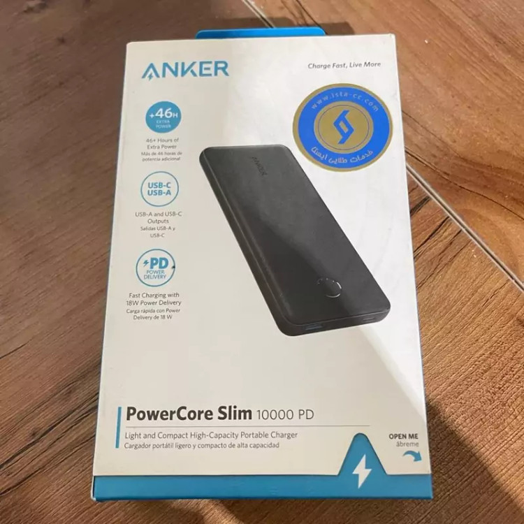پاوربانک انکر مدل Anker PowerCore Slim A1229 ظرفیت 10000 میلی آمپر