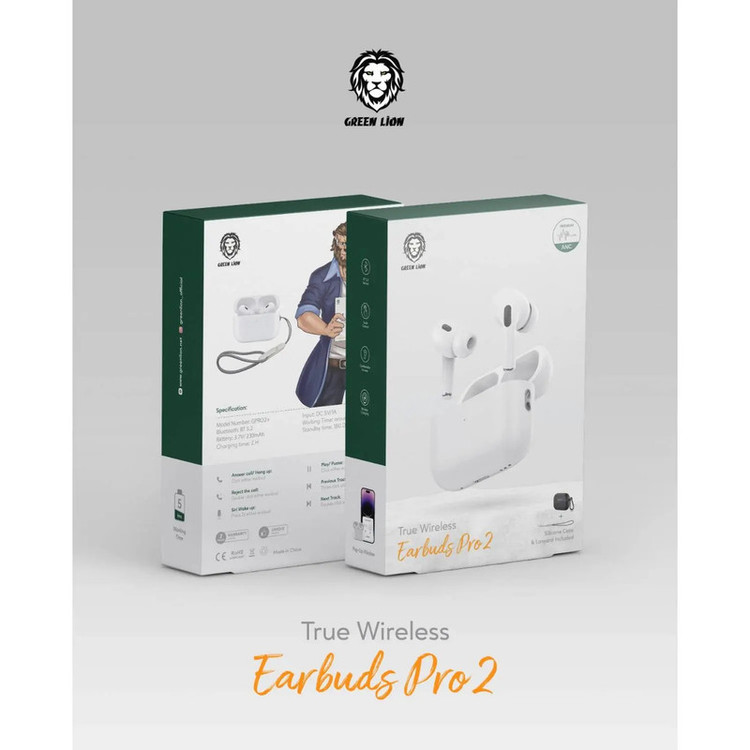 ایرپاد گرین لاین مدل Earbuds Pro 2 به همراه بند