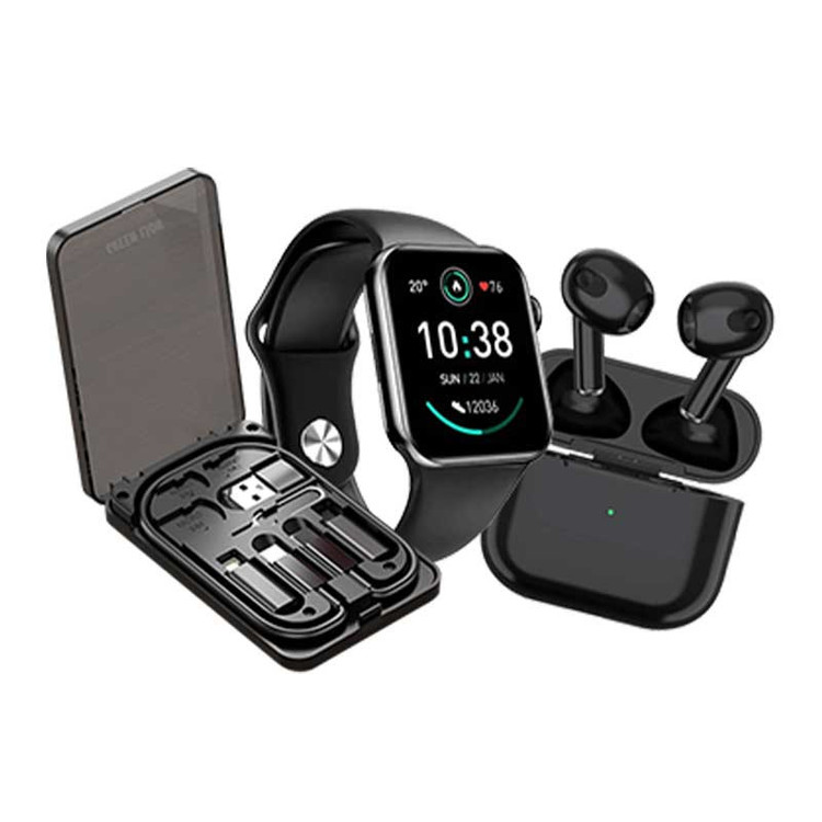 ساعت-ایرپاد-کابل گرین لاین مدل 3in1 Ultimate Combo 49mm