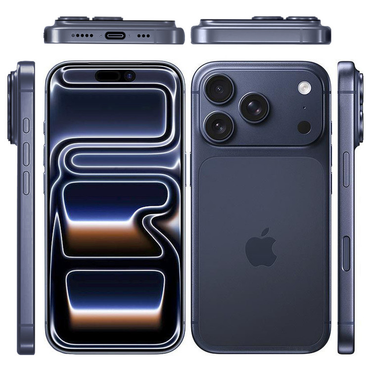 گوشی موبایل اپل مدل iPhone 17 Pro Max ZAA تک سیم کارت + eSim ظرفیت 256 گیگابایت و رم 12 گیگابایت - نات اکتیو